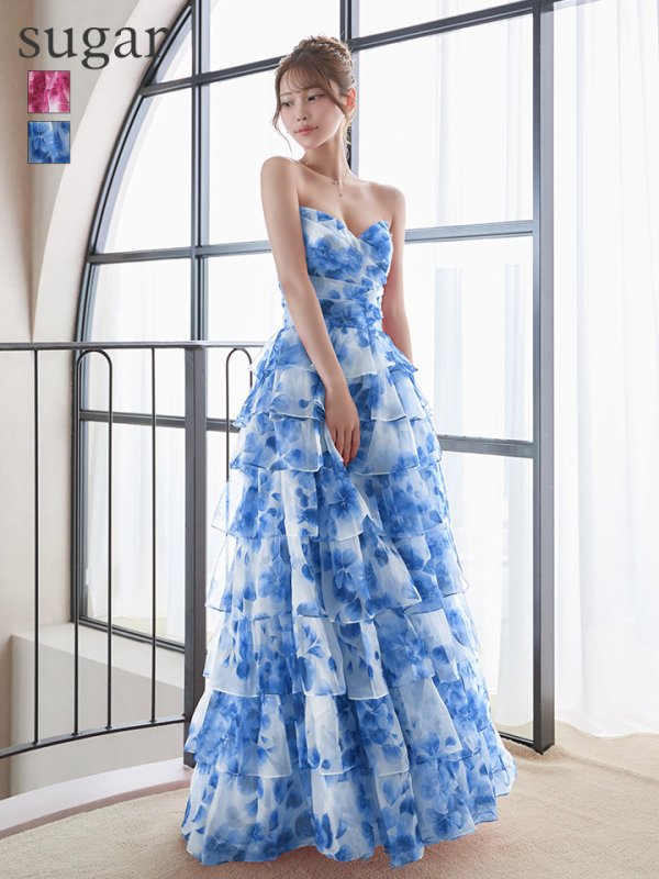 ブルー　モデル：るりぴ　身長：165cm　着用サイズ：Sサイズ