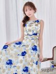 ゴールドxブルー モデル：りな　身長：160cm　着用サイズ：Sサイズ