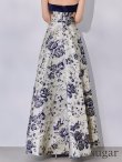 シルバーxネイビー　モデル：まりん　身長：164cm　着用サイズ：7号(Sサイズ)