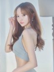 画像3: 【即日発送】【ビキニ】【水着】ホルターネックリブシンプルビキニ 2点セット[YMT] (3)