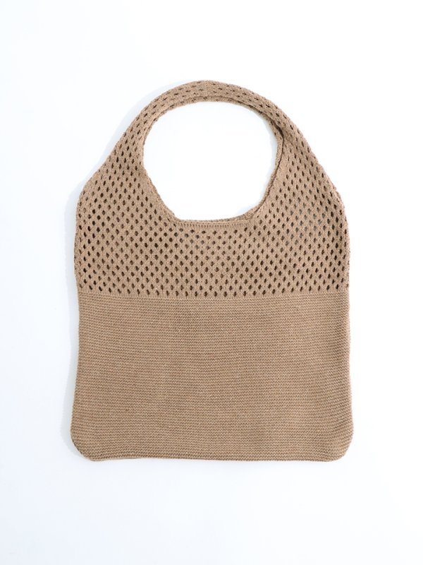 画像3: 【即日発送】【ビキニ】【水着小物：ビーチバッグ】ニットバッグ/ 2カラー[FB01] (3)