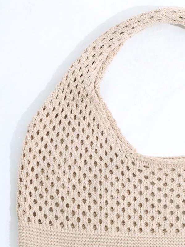 画像7: 【即日発送】【ビキニ】【水着小物：ビーチバッグ】ニットバッグ/ 2カラー[FB01] (7)