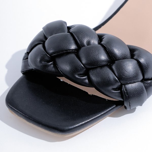 画像11: 【即日発送】【水着小物：ビーチサンダル】シンプルクリアヒールサンダル[YMT] (11)