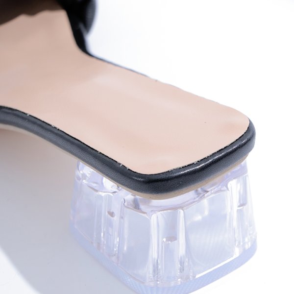 画像12: 【即日発送】【水着小物：ビーチサンダル】シンプルクリアヒールサンダル[YMT] (12)