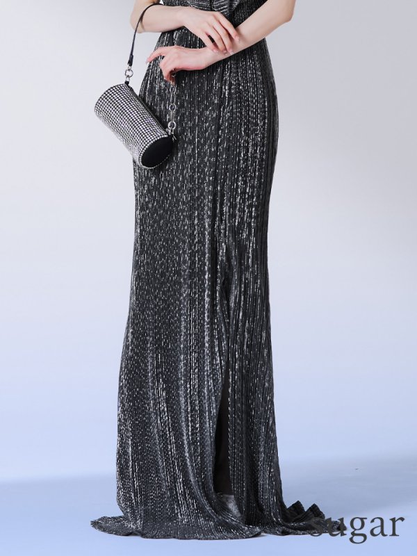 ブラック モデル：ゆめ　身長：160cm　着用サイズ：Sサイズ