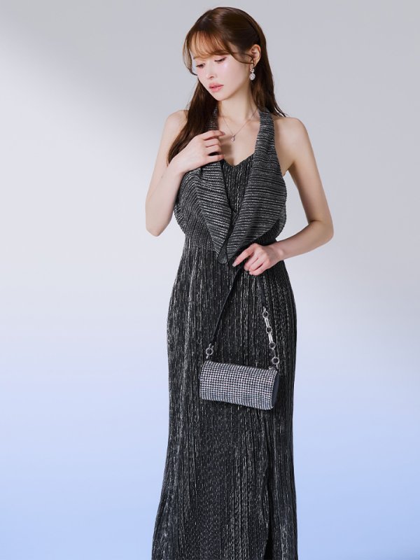 ブラック モデル：ゆめ　身長：160cm　着用サイズ：Sサイズ