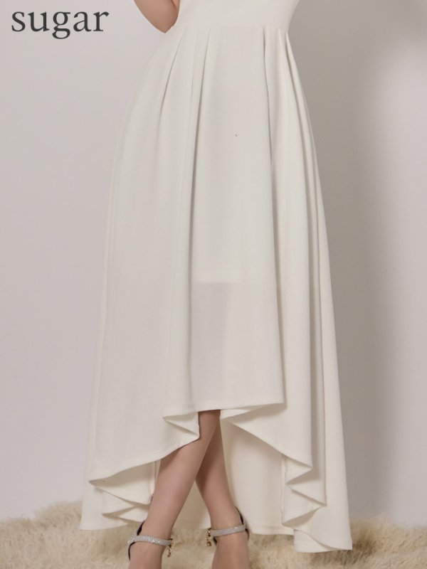 ホワイト モデル：ゆめ　身長：160cm　着用サイズ：Sサイズ