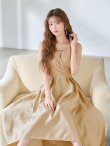 ベージュ　モデル：るりぴ　身長：165cm　着用サイズ：Sサイズ