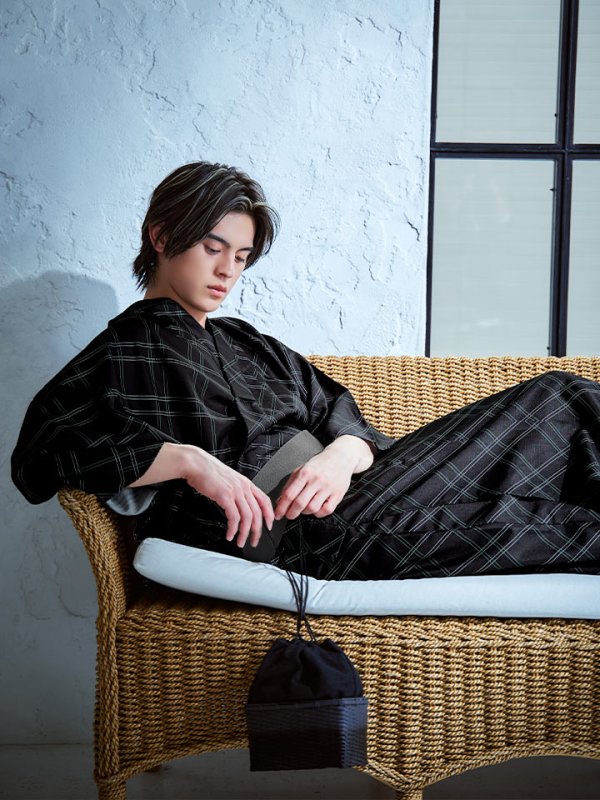 モデル:元之介 身長181cm 着用サイズ:Lサイズ