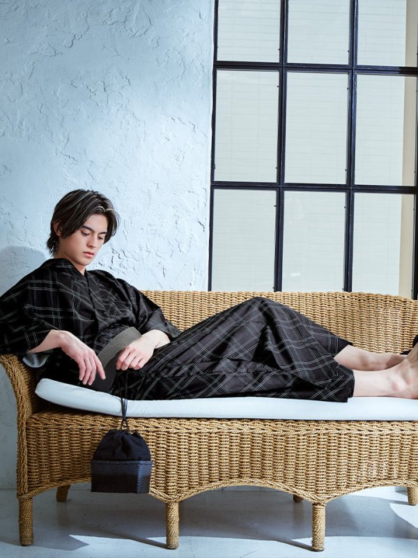 モデル:元之介 身長181cm 着用サイズ:Lサイズ