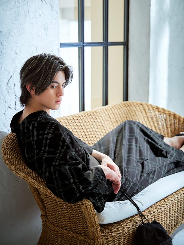 モデル:元之介 身長181cm 着用サイズ:Lサイズ