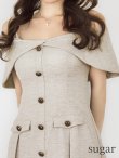 ダークベージュ モデル：ゆめ　身長：160cm　着用サイズ：Sサイズ