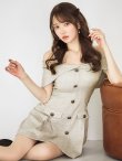 ダークベージュ モデル：ゆめ　身長：160cm　着用サイズ：Sサイズ