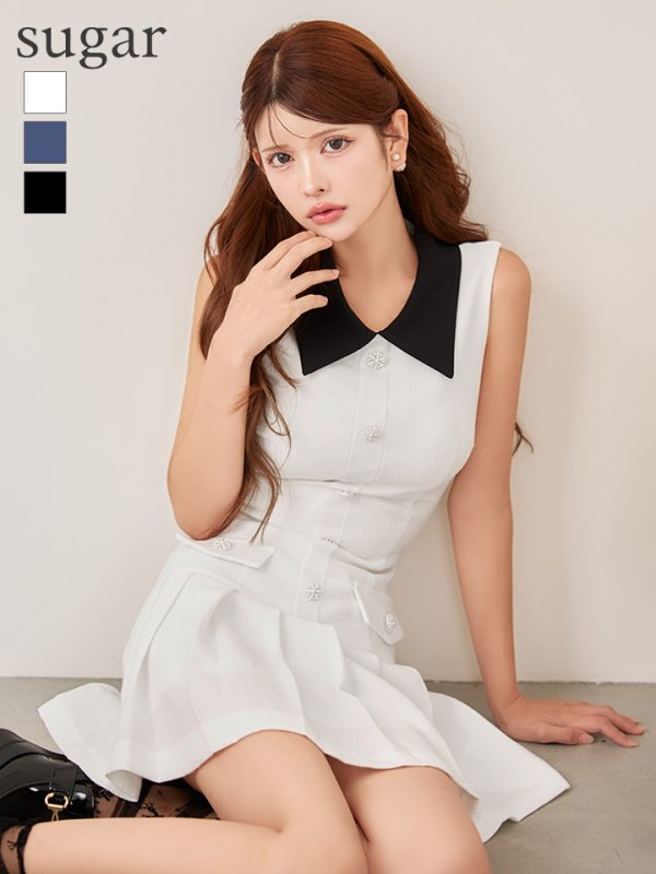 ホワイト モデル：まりん　身長：164cm　着用サイズ：Sサイズ