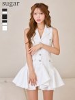 ホワイト　モデル：るりぴ　身長：165cm　着用サイズ：Sサイズ