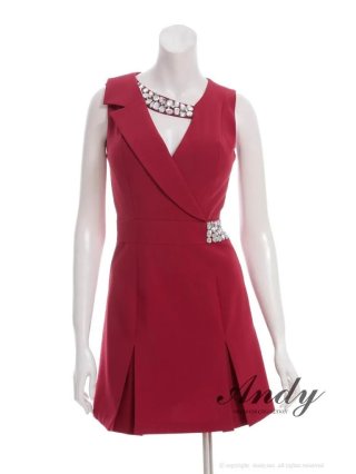 sugar レッド マーメイドドレス新品未使用　M sugar レッド マーメイドドレス新品未使用 M バックシャン