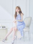 画像19: 【Andy ANDY Fashion Press 15 COLLECTION 02】フラワーレース/ ウエストシアー/ ノースリーブ/ マーメイド/ テールカット/ フリル/ ミディアムドレス/ キャバドレス[OF05] (19)