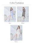 画像35: 【Andy ANDY Fashion Press 15 COLLECTION 02】フラワーレース/ ウエストシアー/ ノースリーブ/ マーメイド/ テールカット/ フリル/ ミディアムドレス/ キャバドレス[OF05] (35)