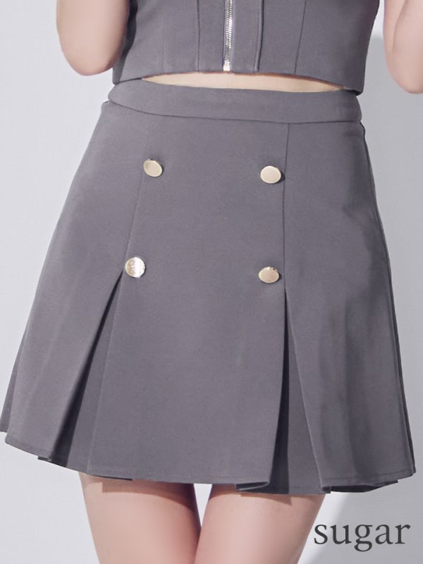 チャコールグレー　モデル：ゆめ　身長：160cm　着用サイズ：Sサイズ