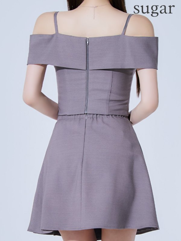 グレー モデル：ゆめ　身長：160cm　着用サイズ：Sサイズ