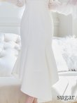 ホワイト モデル：ゆめ　身長：160cm　着用サイズ：Sサイズ