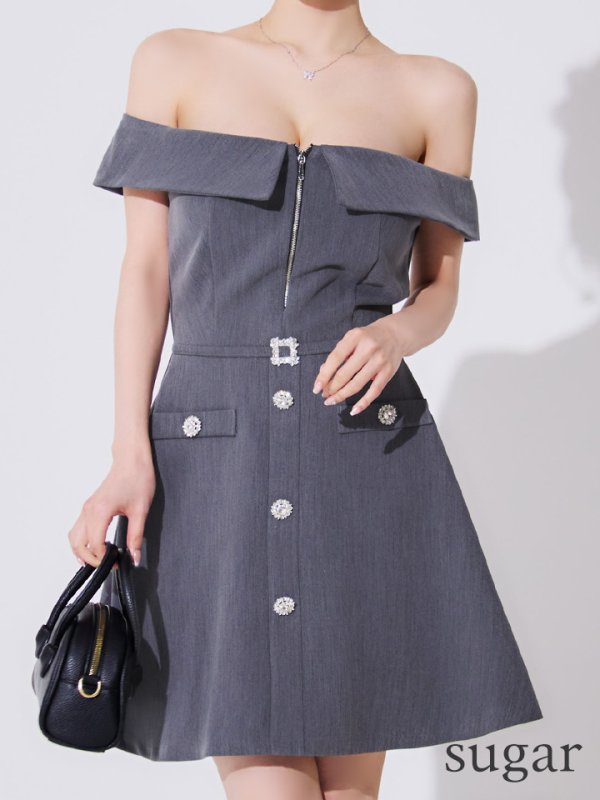 グレー モデル：ももか　身長：156cm　着用サイズ：Sサイズ