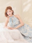 ホワイトブルー　モデル：明日花キララ　身長：162cm 着用サイズ：Sサイズ