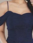 ネイビー　モデル：まおちゃる　身長：158cm　着用サイズ：Sサイズ