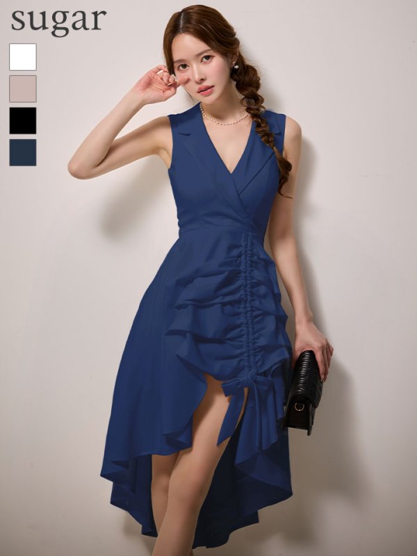 ネイビー　モデル：ゆめ　身長：160cm　着用サイズ：Sサイズ