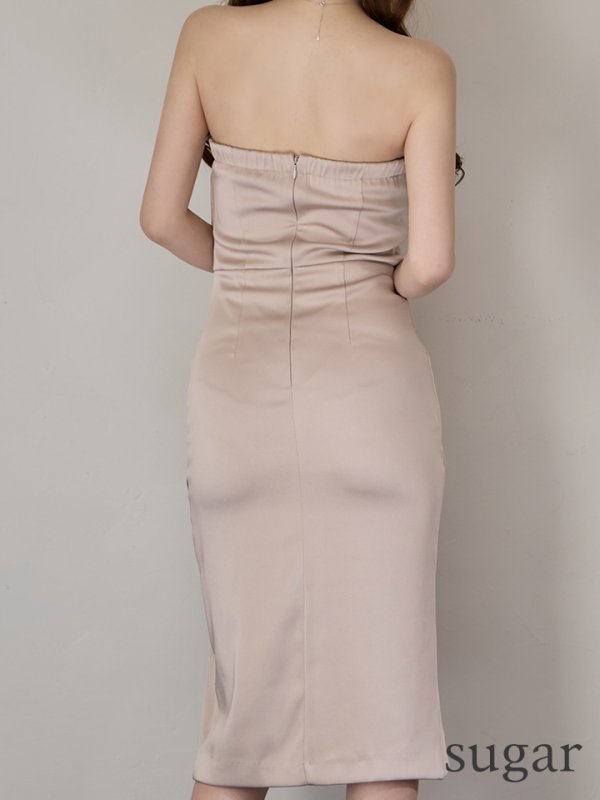 ベージュ　モデル：ゆめ　身長：160cm　着用サイズ：Sサイズ