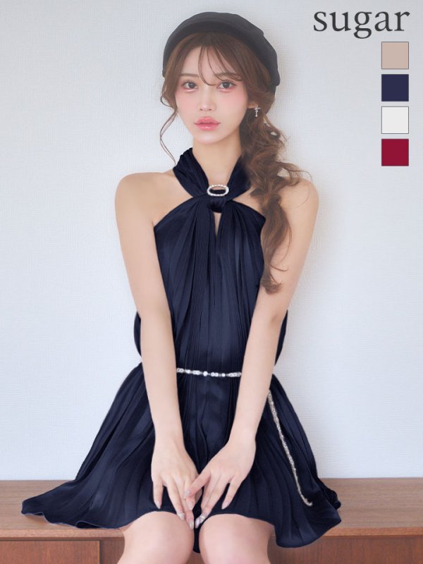 ネイビー　モデル：るりぴ 身長：165cm 着用サイズ：Sサイズ