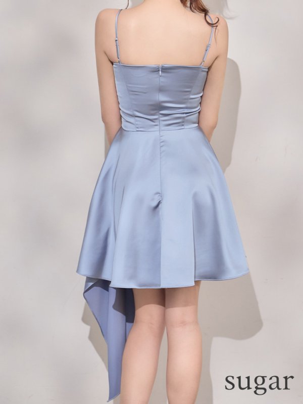 ブルー モデル：りな　身長：160cm　着用サイズ：Sサイズ