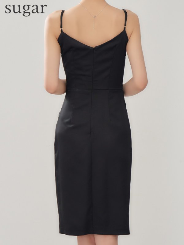 ブラック　モデル：るりぴ　身長：165cm　着用サイズ：Sサイズ