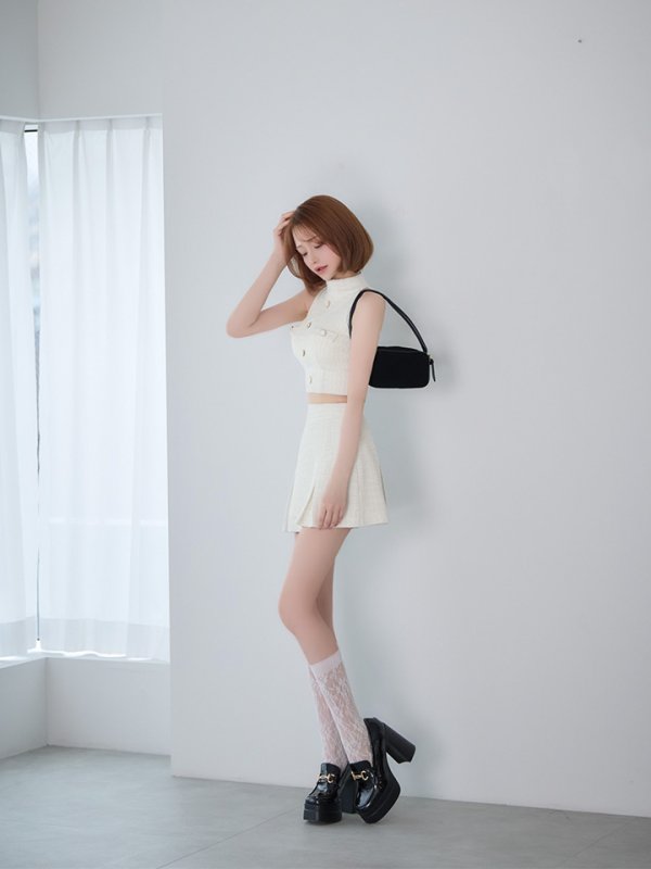 アイボリー モデル：れみれみ　身長：163cm　着用サイズ：Sサイズ