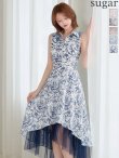 ホワイトxネイビー　モデル：れみれみ　身長：163cm　着用サイズ：Sサイズ