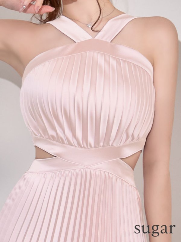 ピンク　モデル：りな　身長：160cm　着用サイズ：Sサイズ