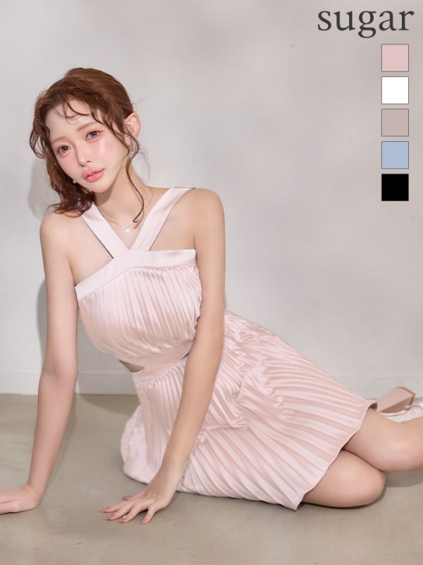 ピンク　モデル：りな　身長：160cm　着用サイズ：Sサイズ