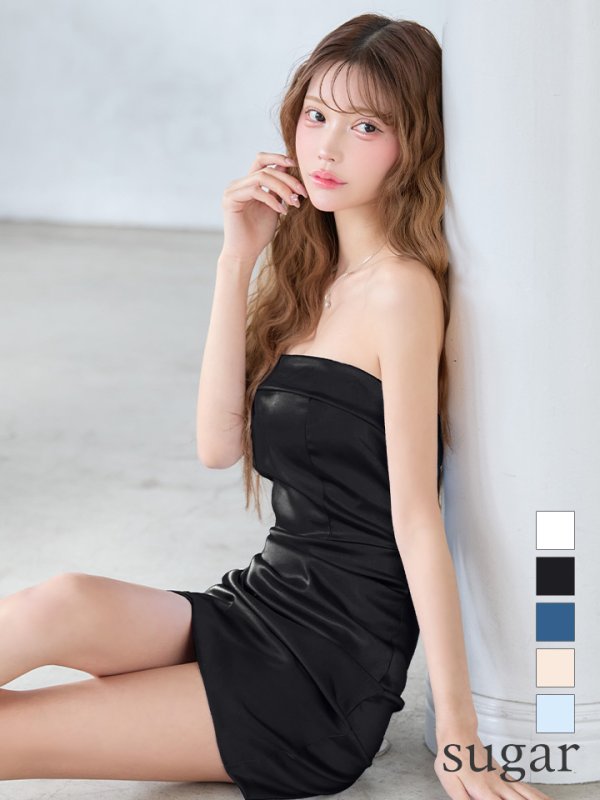 ブラック モデル：るりぴ　身長：165cm　着用サイズ：Sサイズ