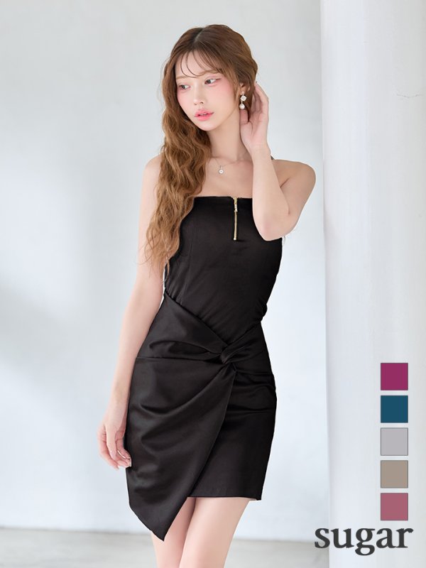 ブラック　モデル：るりぴ　身長：165cm　着用サイズ：Sサイズ