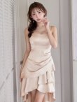 ピンクベージュ　モデル：りな　身長：160cm　着用サイズ：Sサイズ