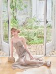 ベージュ　モデル：ゆめ　身長：160cm　着用サイズ：Sサイズ