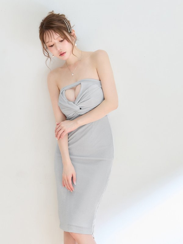 シルバー　モデル：ゆめ　身長：160cm　着用サイズ：Sサイズ