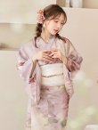 画像14: 【即日発送】アンティークフラワーピンク浴衣 OBI-siwa-200-kj-13-OW / HIMO-900-yn-8-P / HEKO-800-sb-5-WH / YA-74-kn-P / GETA-01-kj-7-P/  [YMT] (14)