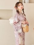 画像20: 【即日発送】アンティークフラワーピンク浴衣 OBI-siwa-200-kj-13-OW / HIMO-900-yn-8-P / HEKO-800-sb-5-WH / YA-74-kn-P / GETA-01-kj-7-P/  [YMT] (20)