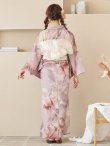 画像21: 【即日発送】アンティークフラワーピンク浴衣 OBI-siwa-200-kj-13-OW / HIMO-900-yn-8-P / HEKO-800-sb-5-WH / YA-74-kn-P / GETA-01-kj-7-P/  [YMT] (21)