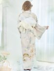 画像18: 【即日発送】クリームイエローピオニー浴衣 OBI-siwa-200-kj-13-OW / HIMO-900-yn-8-P / HEKO-800-sb-5-WH / YA-1079-kj-6-W / YA-72-kn-MOC / GETA-01-kj-7-P / [YMT] (18)