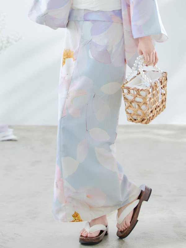 画像21: 【即日発送！】アイシーフラワー牡丹浴衣【浴衣３点セット 浴衣/帯/下駄】[YMT] (21)