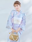 画像5: 【即日発送】シャーベットフラワー牡丹浴衣 OBI-siwa-200-kj-13-OW / HIMO-903-kj-W / HEKO-800-sb-5-WH / YA-1079-kj-7-W / GETA-01-kj-3-IV/ [YMT] (5)