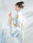 画像10: アイシーフラワー牡丹浴衣 OBI-siwa-200-kj-13-OW / HIMO-900-yn-5-IV / HEKO-800-sb-5-WH / YA-72-kn-W / YA-1081-kj-BL / GETA-01-kj-2-BL / [YMT] (10)