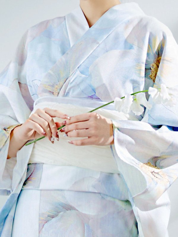 画像18: 【即日発送】アイシーフラワー牡丹浴衣【浴衣３点セット 浴衣/帯/下駄】[YMT] (18)